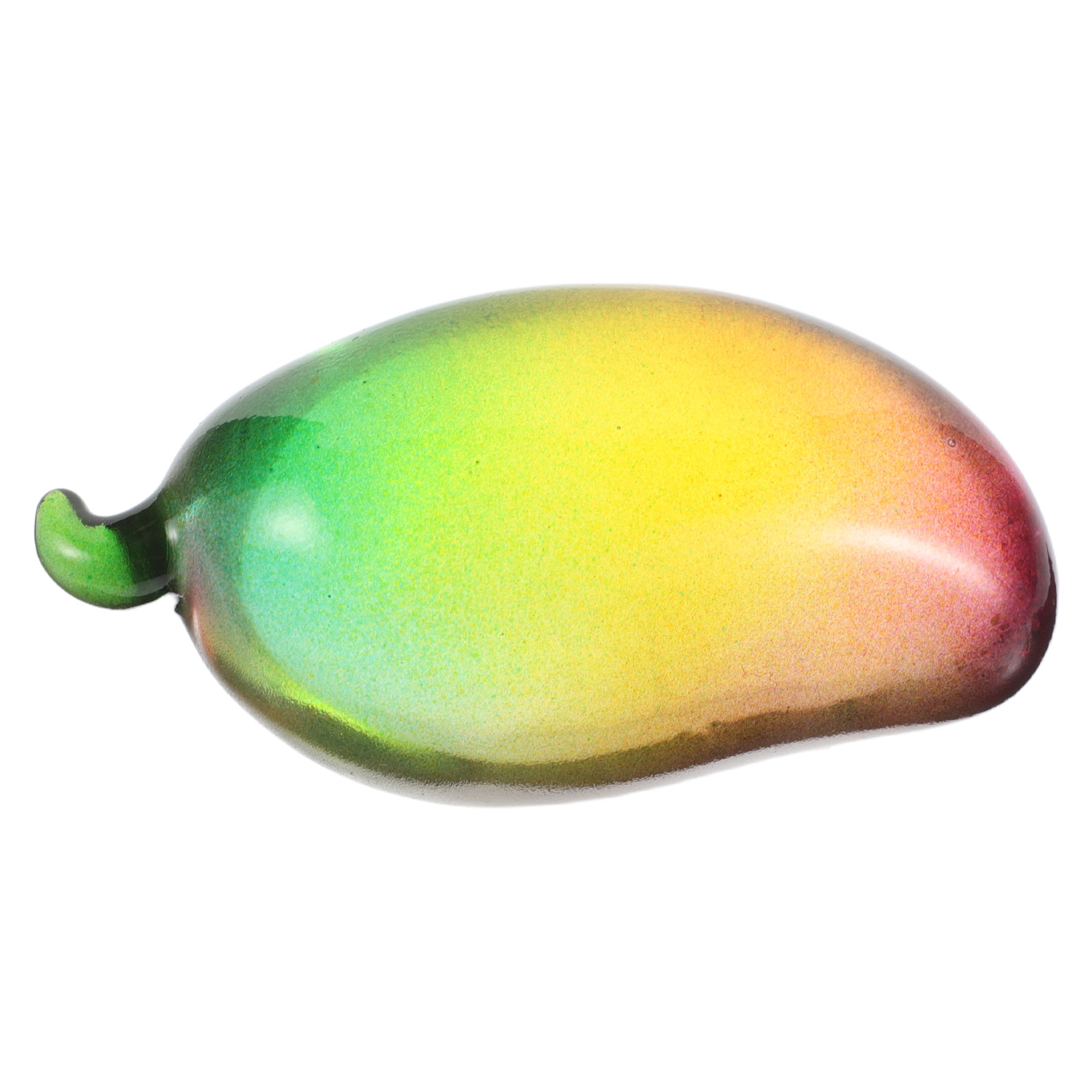 Paper Weight Crystal - Crystal Mango Ornament Lifelike Colorful Faux