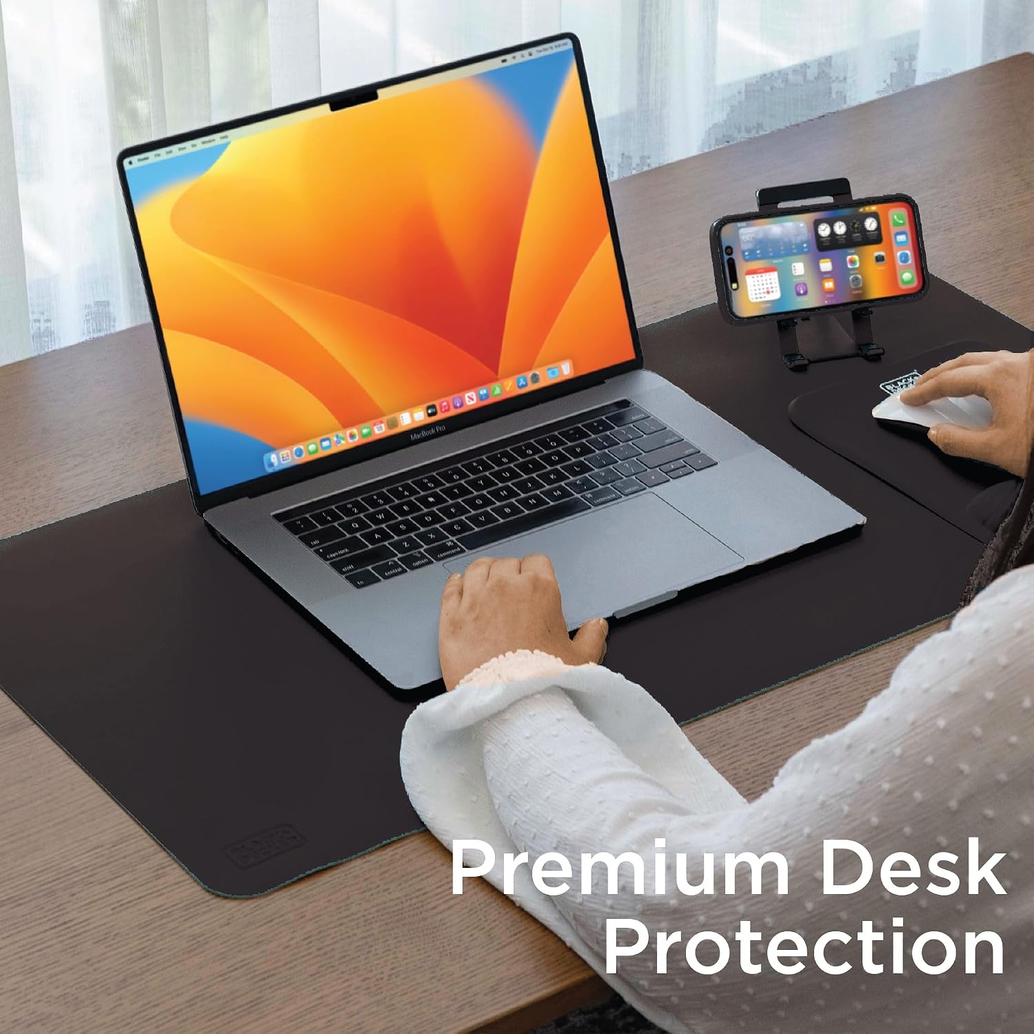 Faux Leather Desk Mat for Keyb - đánh giá và giá Leather Desk Pad