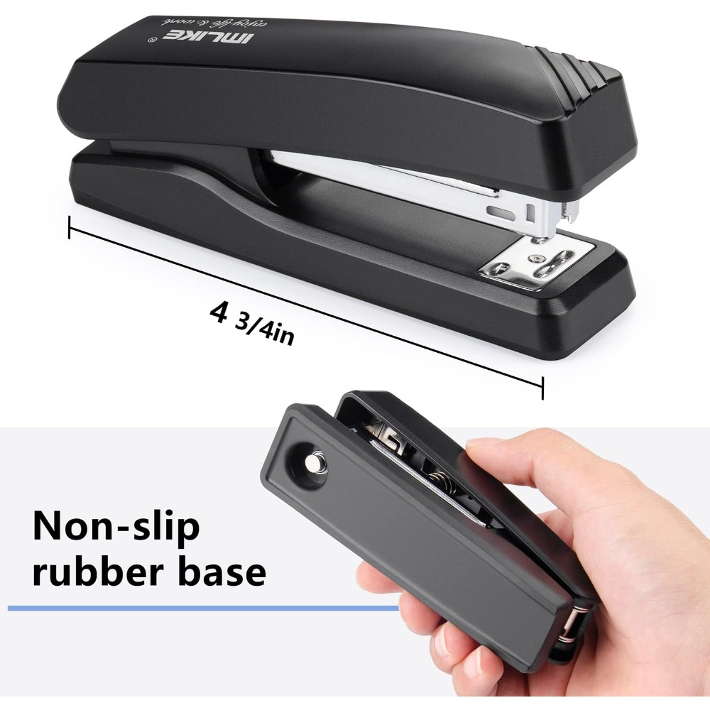 Desktop Office Stapler with 20 - đánh giá và giá Stapler Half Strip