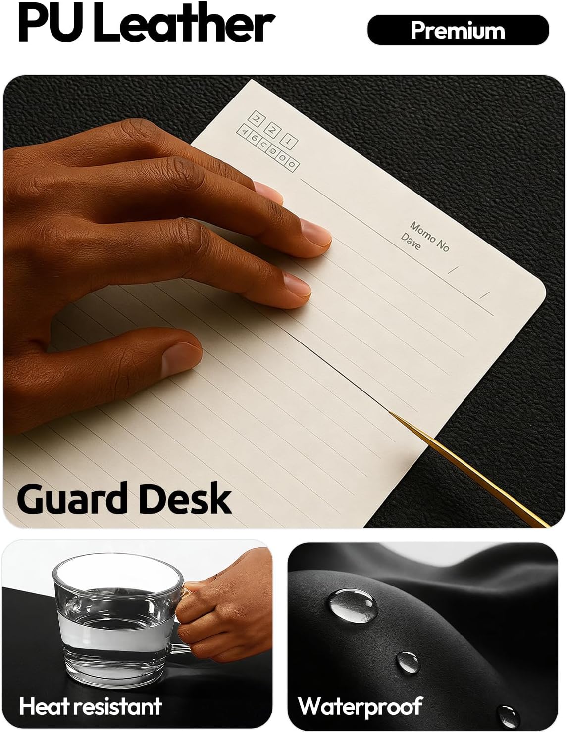 Leather Office Desk Pad Protec - đánh giá và giá Leather Desk Pad