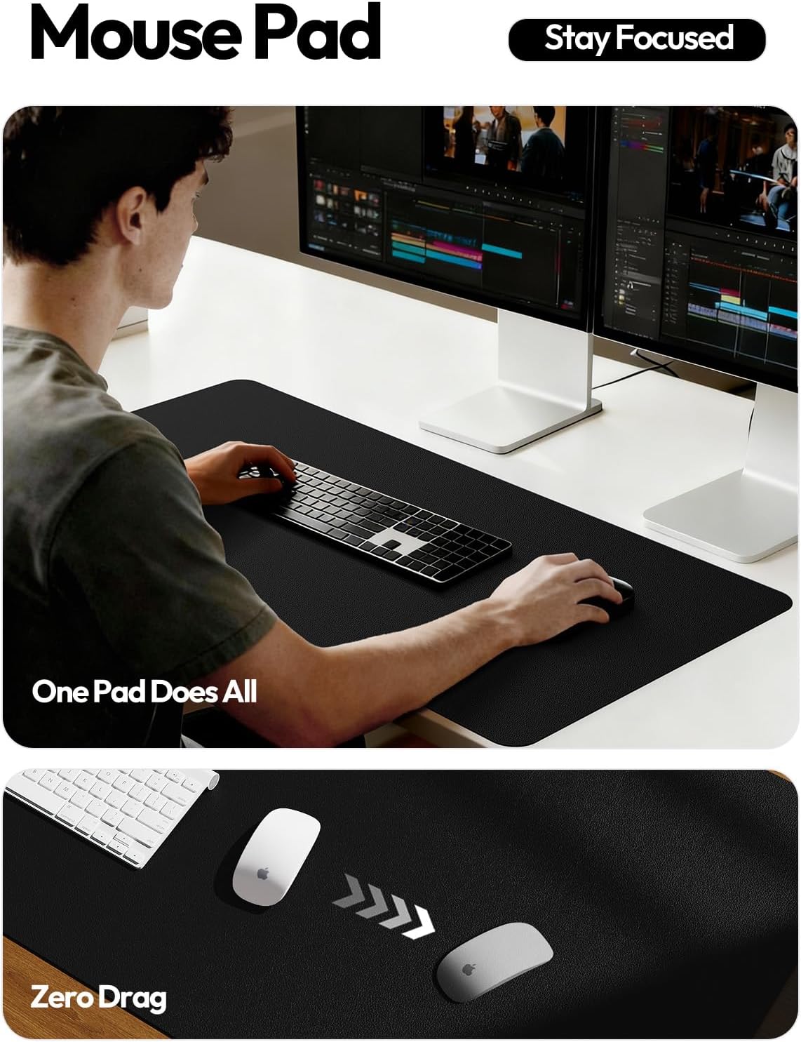 Leather Office Desk Pad Protec - đánh giá và giá Leather Desk Pad