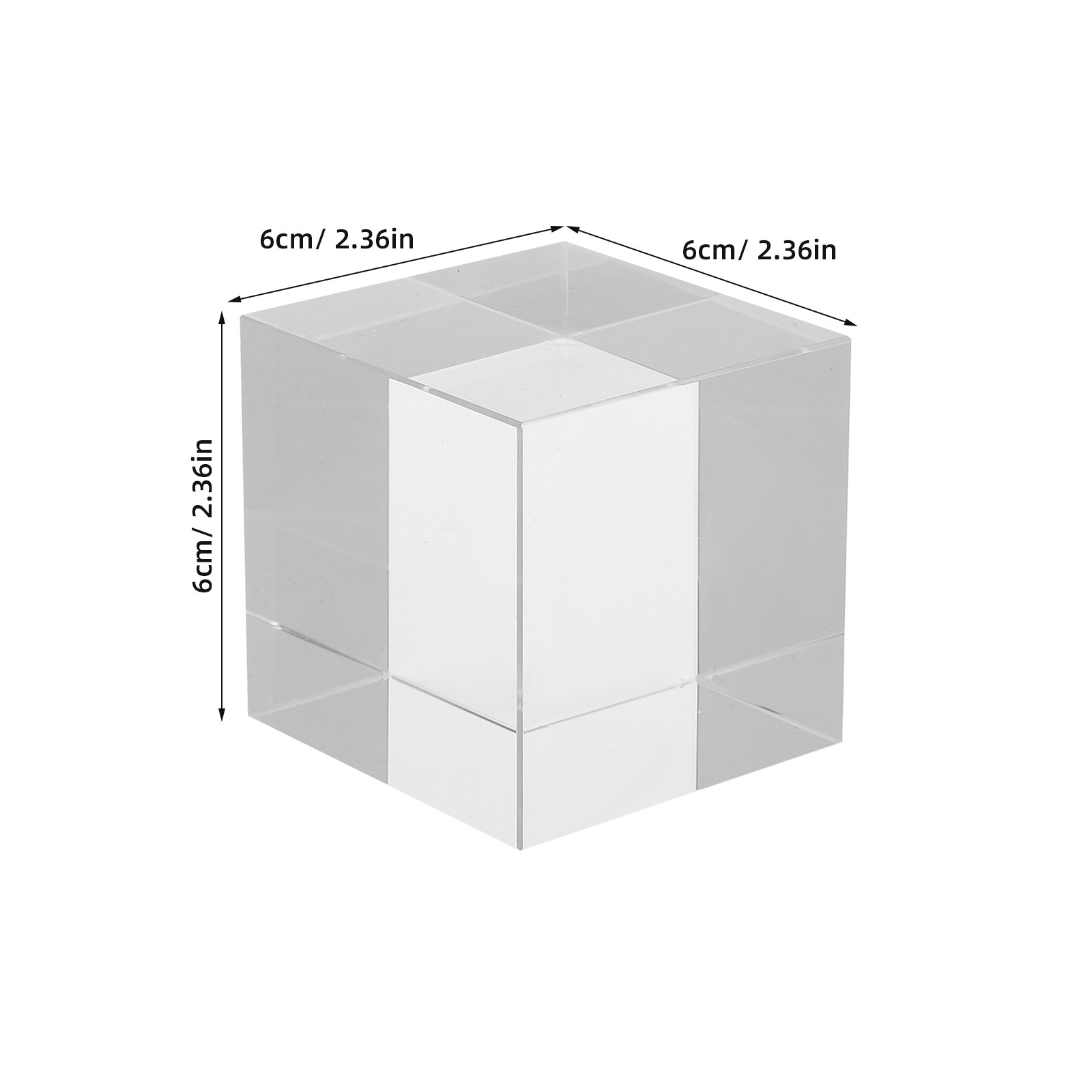 Square Clear Crystal Paperweig - đánh giá và giá Book Weight Glass