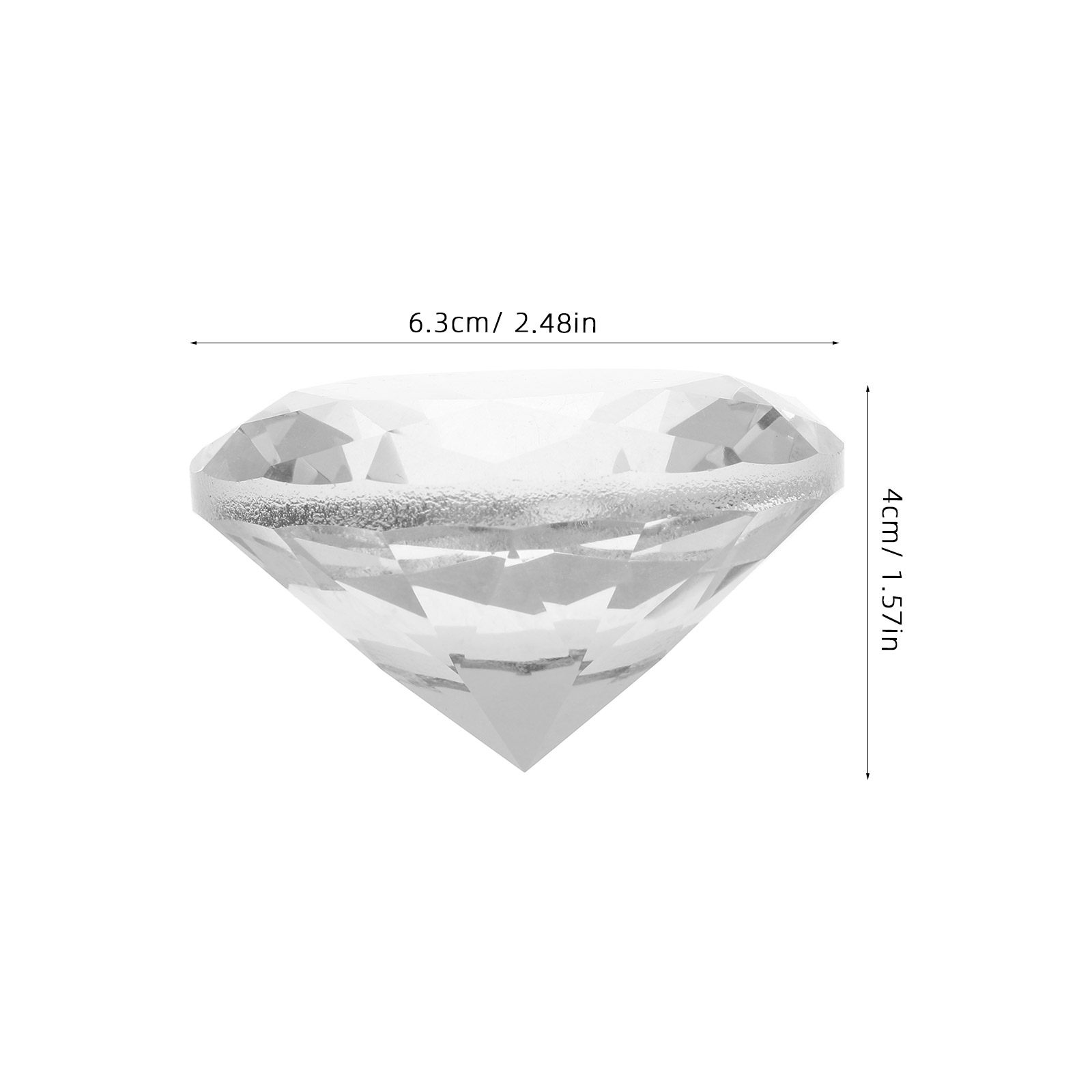 Giant Clear Acrylic Decorative - đánh giá và giá Paper Weight Crystal
