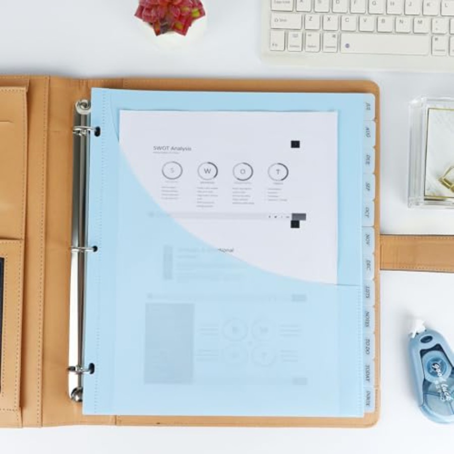 A4 Binder Dividers with Pocket - đánh giá và giá Tab Divider A4