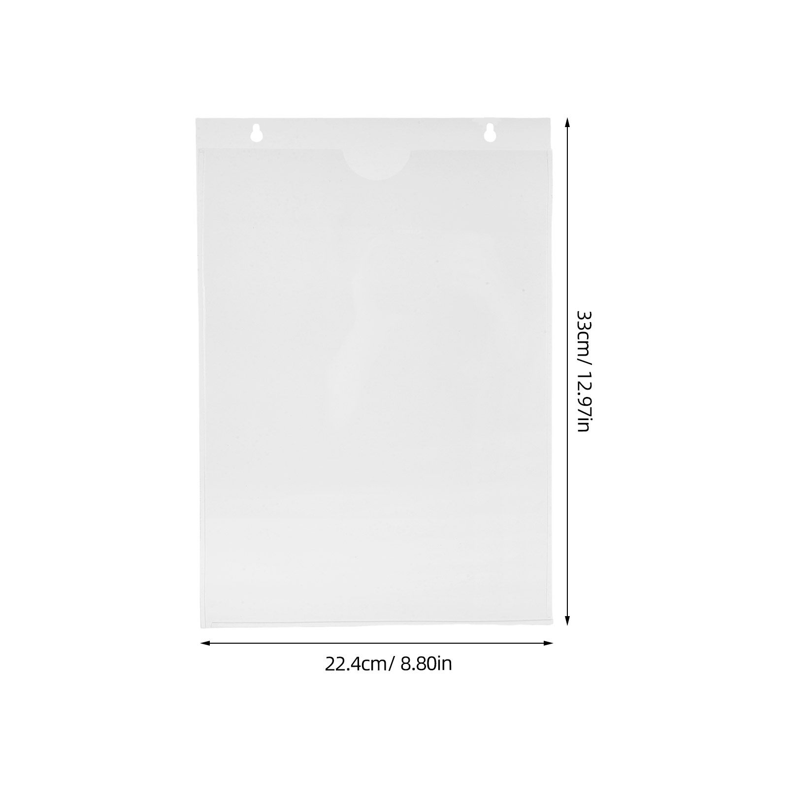 A4 Clear Wall Mounted Magazine - đánh giá và giá Magazine Holder Rack