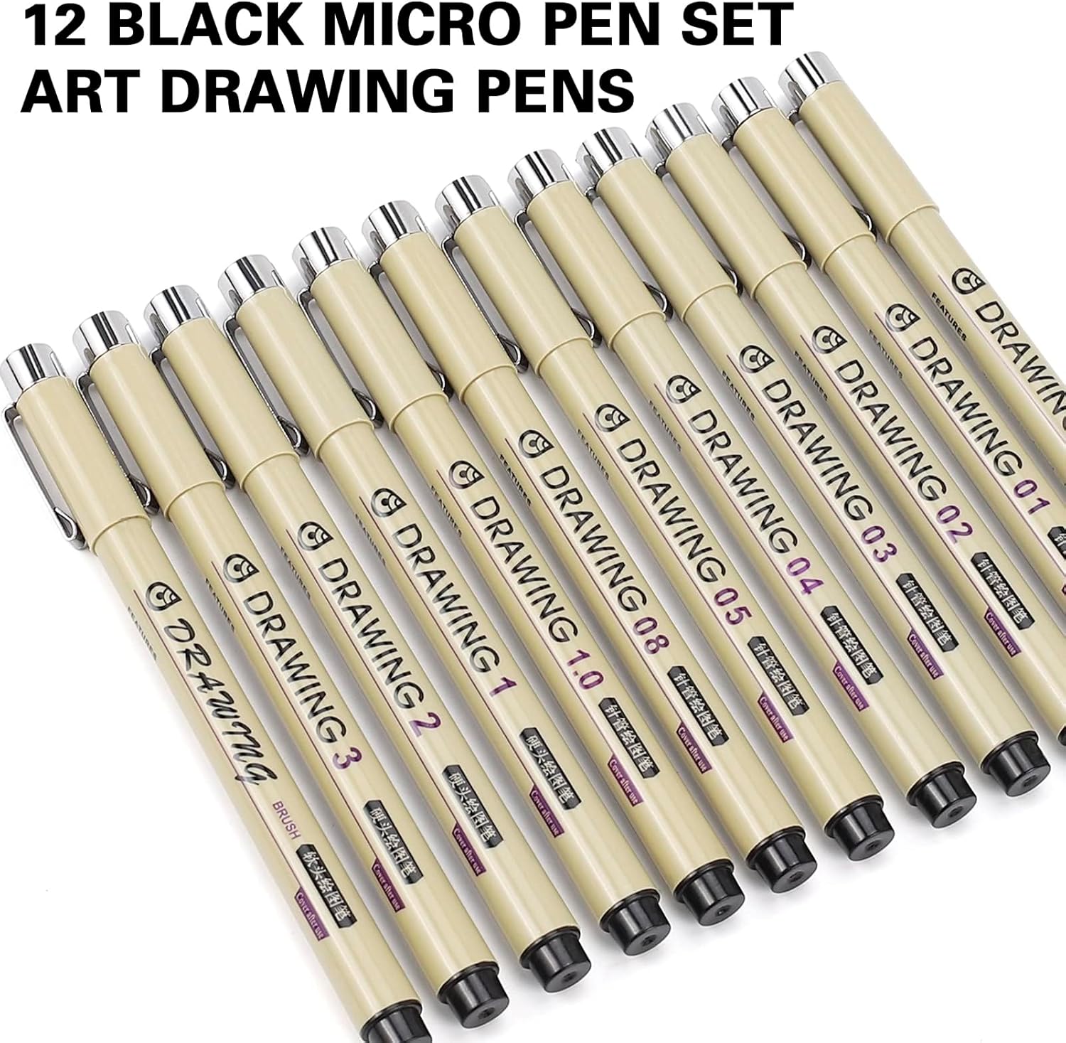 Muchcute Micro Fineliner Drawi - đánh giá và giá Archive Box Set