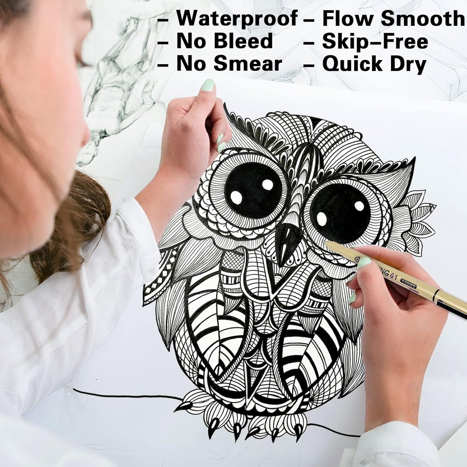 Muchcute Micro Fineliner Drawi - đánh giá và giá Archive Box Set