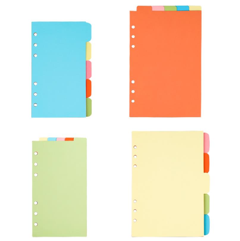 A5/A6/A7/B5/A4 Paper Divider I - đánh giá và giá Tab Divider A4