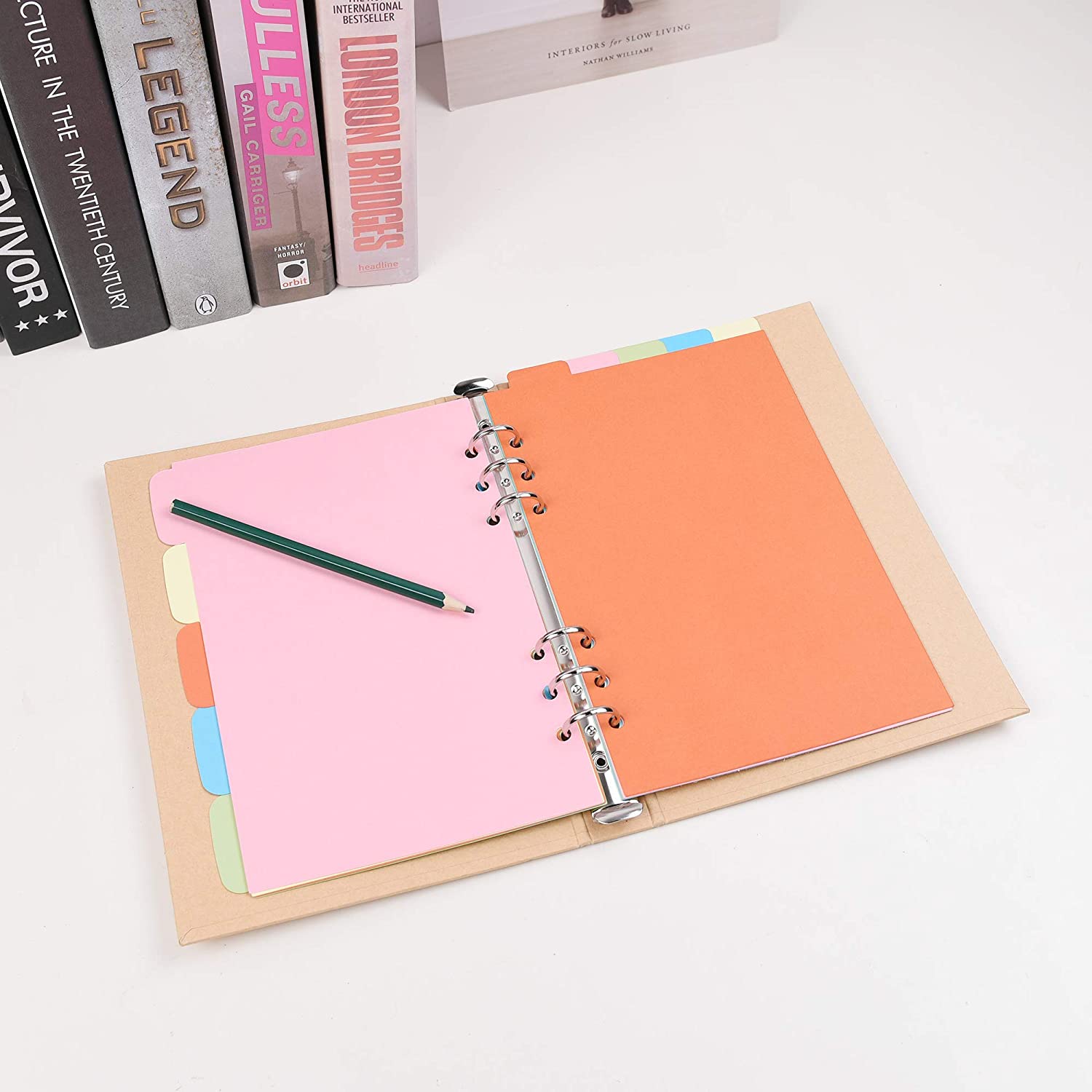 A5/A6/A7/B5/A4 Paper Divider I - đánh giá và giá Tab Divider A4