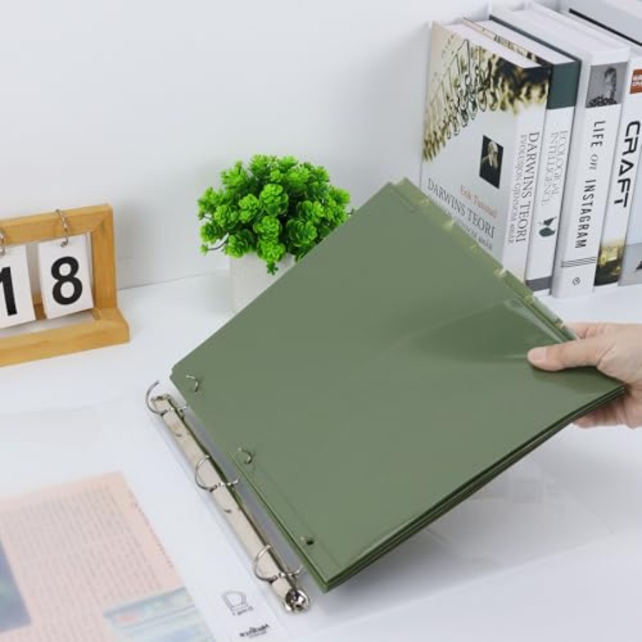 Binder Dividers with Pockets 8 - đánh giá và giá Tab Divider A4