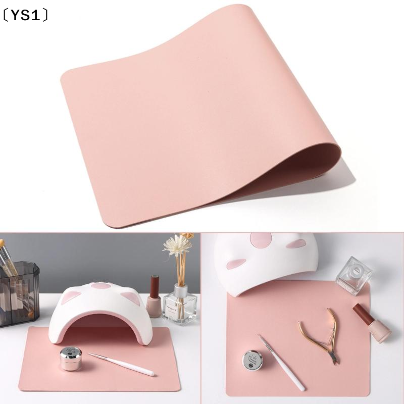 〔YS1〕Foldable PU Leather Nail  - đánh giá và giá Leather Desk Pad