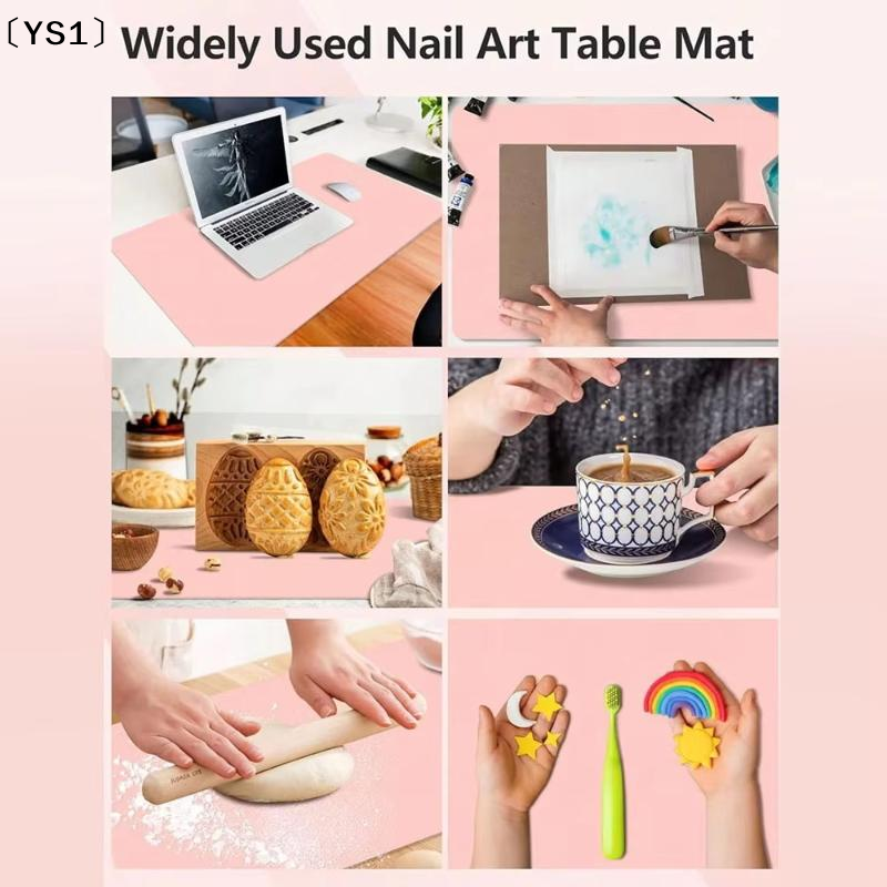 〔YS1〕Foldable PU Leather Nail  - đánh giá và giá Leather Desk Pad