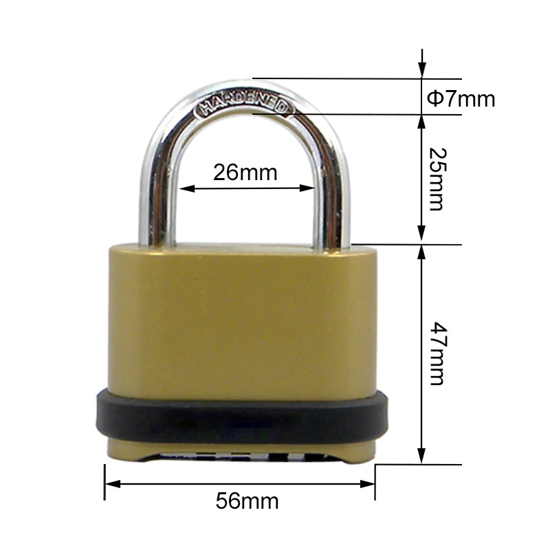 Outdoor Lock No Key 4 Digit Co - đánh giá và giá Letter Opener Brass