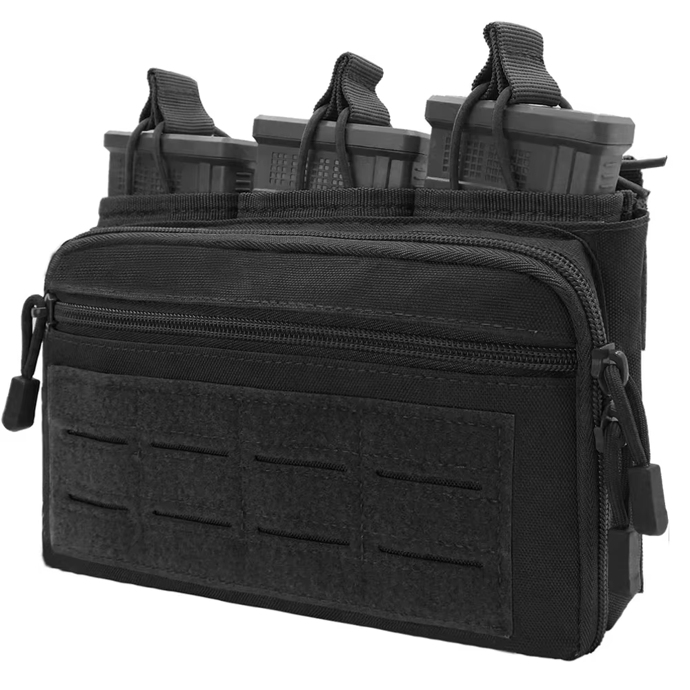 Molle Magazine Pouch Triple Ma - đánh giá và giá Magazine Holder Rack