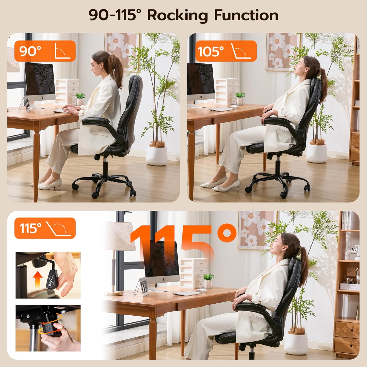 Office Desk Chair, Ergonomic C - đánh giá và giá Leather Desk Pad