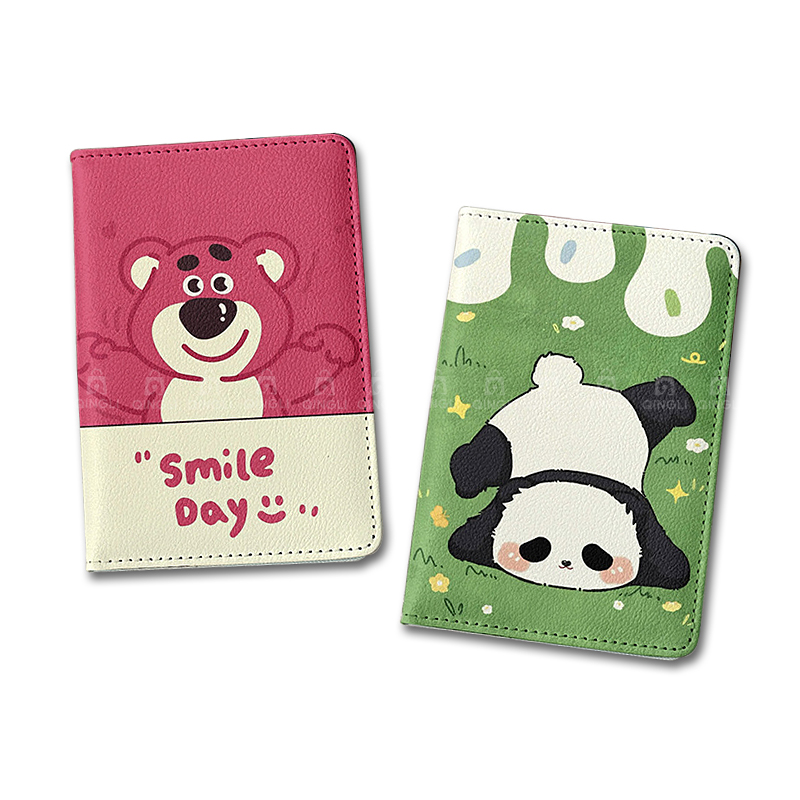 Cute Panda Passport Cover Girl - đánh giá và giá Index Card Holder
