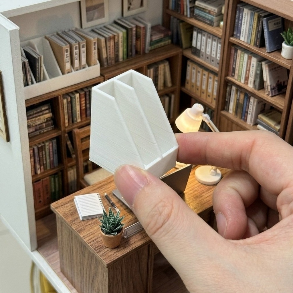2pcs Miniature Double Slot Fil - đánh giá và giá Magazine Holder Rack