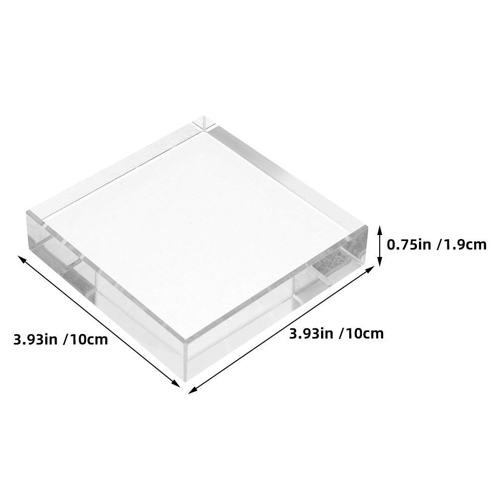 Clear Glass Crystal Square Pap - đánh giá và giá Paper Weight Crystal
