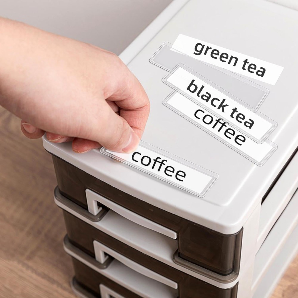 40 Pack Self Adhesive Clear Pl - đánh giá và giá Index Card Holder