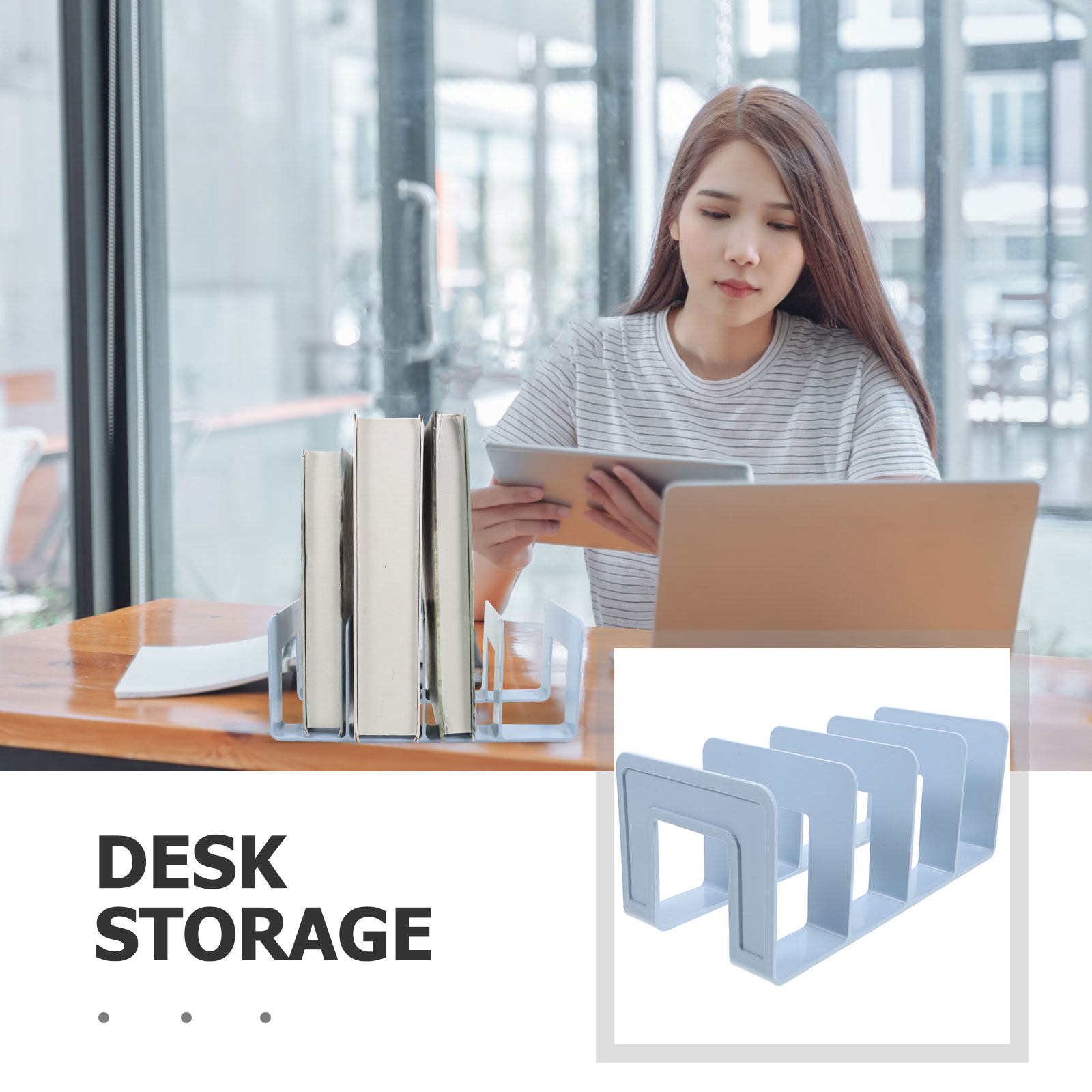 Desktop Book Holder Shelf Orga - đánh giá và giá Magazine Holder Rack