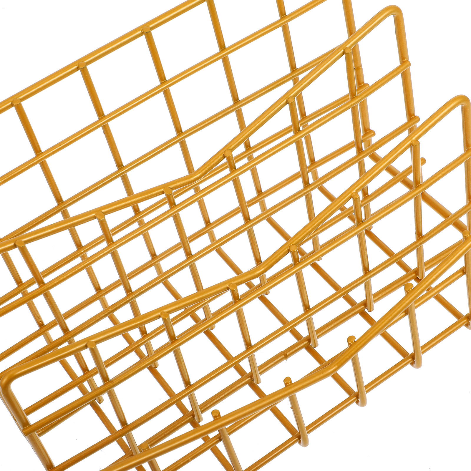 1Pcs Electroplated Metal Stora - đánh giá và giá Magazine Holder Rack